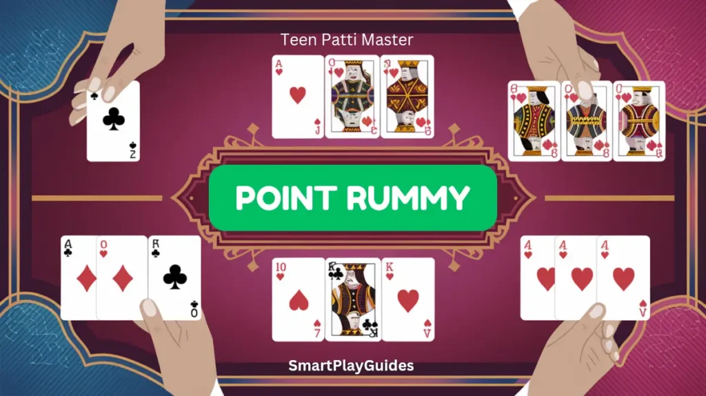 how to play point rummy